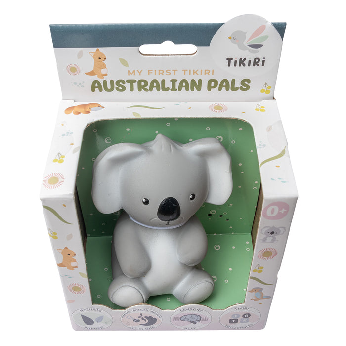 Koala Natural Rubber Teether, Rattle & Bath Toy