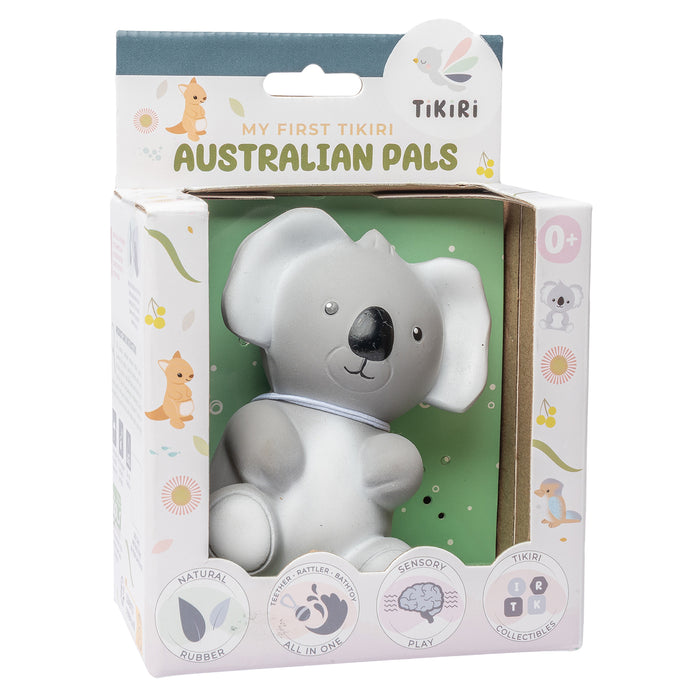 Koala Natural Rubber Teether, Rattle & Bath Toy