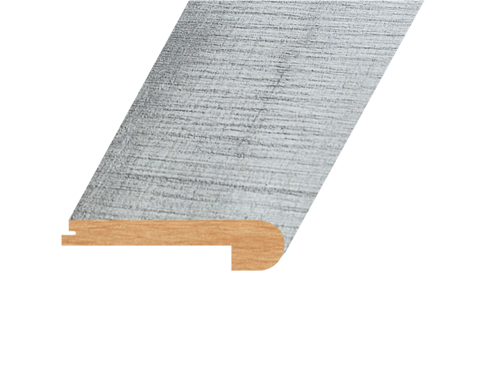Laminate Moldings - Summa Collection - Intrepid Nickel in Flush Stair Nose