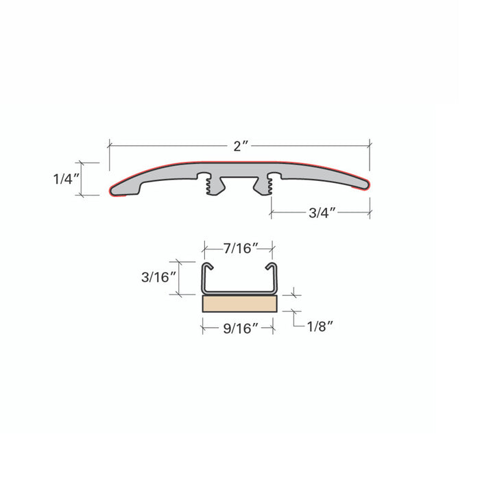 Laminate Moldings - Yaletown - Homer Gray