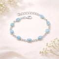 Larimar Link Bracelet