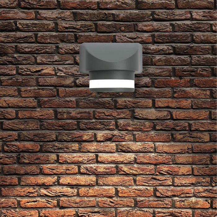LED Diecast Wall Lamp, One Direction, 7W/14W, IP54, Grey