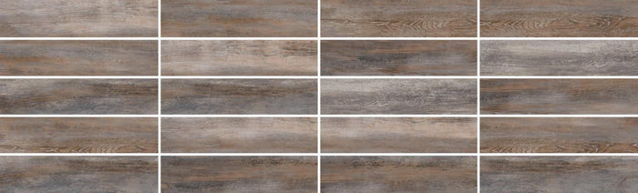 Lena Brown 8x36 Wood Look Porcelain Plank Tile