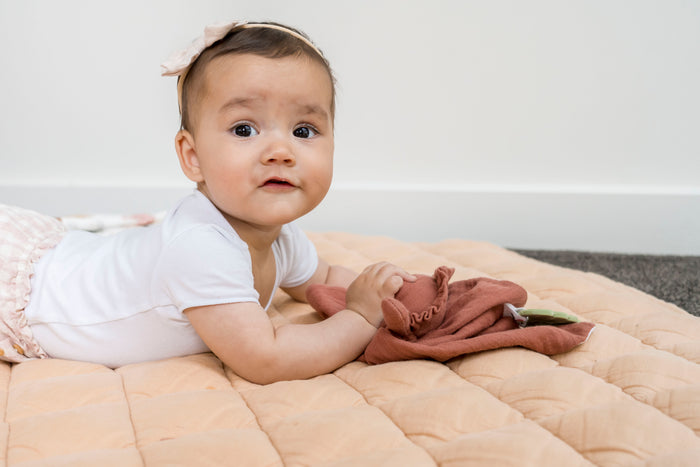 Lion Comforter with Rubber Teether