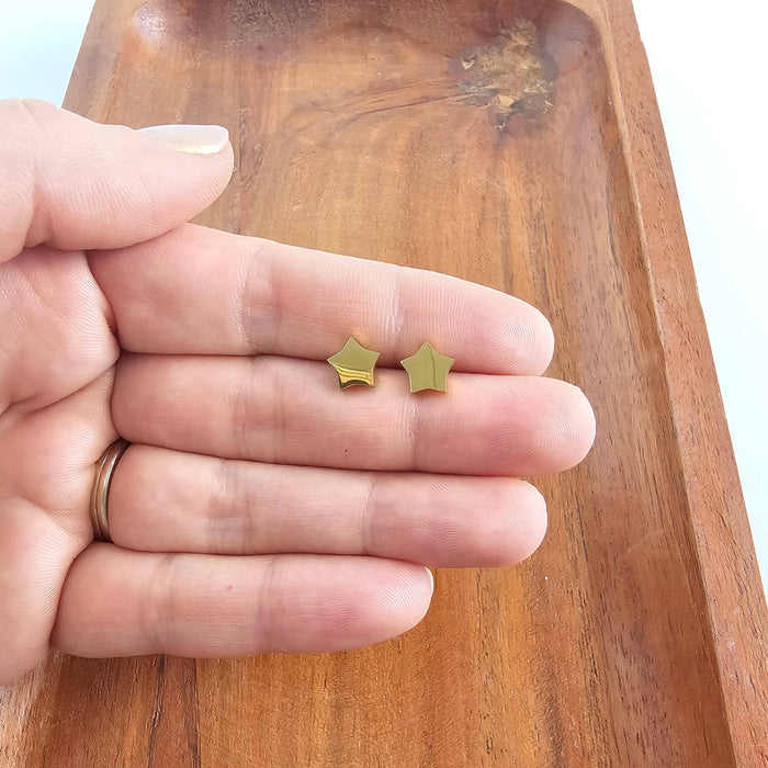 Luxe Star Stud Earrings