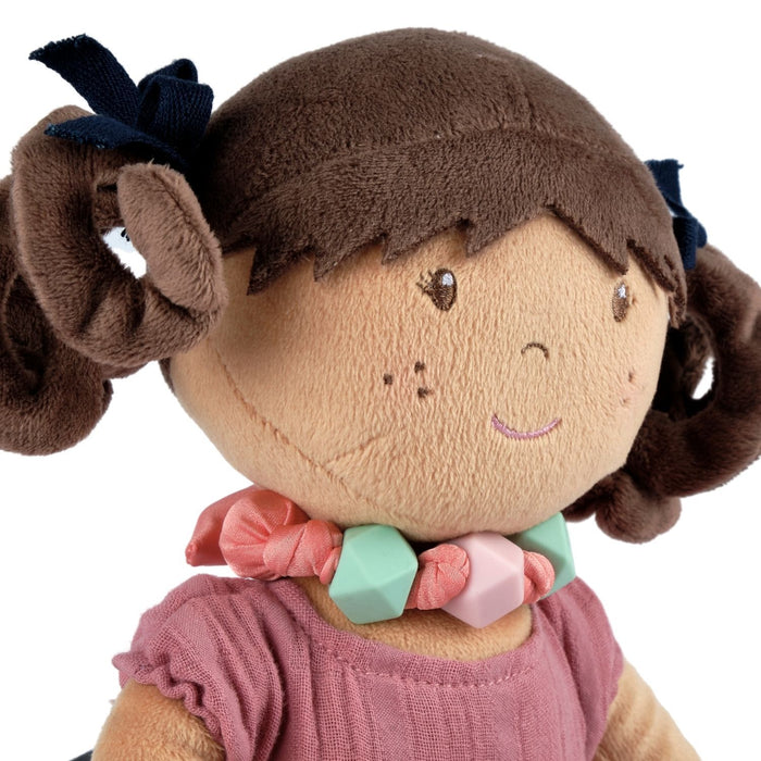 Mandy with Friendship Bracelet in Muslin Dress