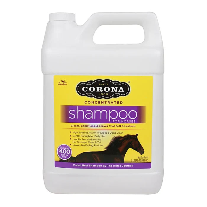 Manna Pro Corona Concentrated  Shampoo for Horses 3L