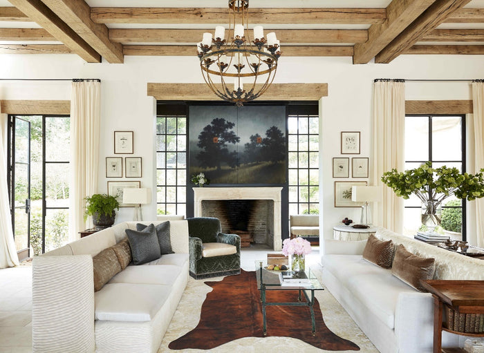 Medium Brindle Cowhide Rug #B10310