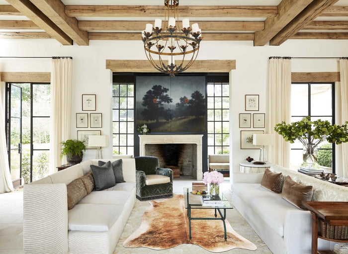 Medium Brindle Cowhide Rug #B10296