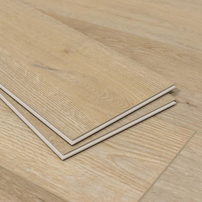 Meraki 7mm Rigid Core Click Lock Luxury Vinyl Flooring in Opulent Beige