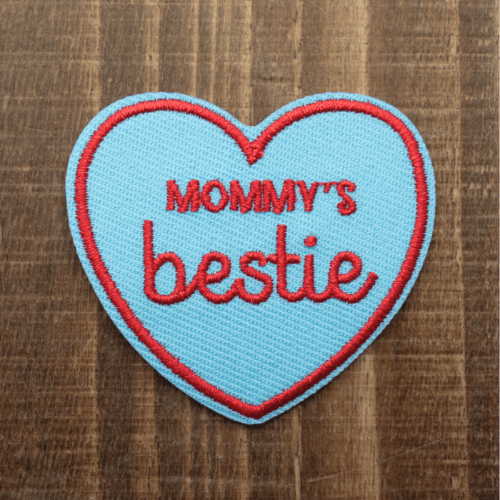 Mommy’s Bestie  | Velcro or Iron-On Patches For Pets