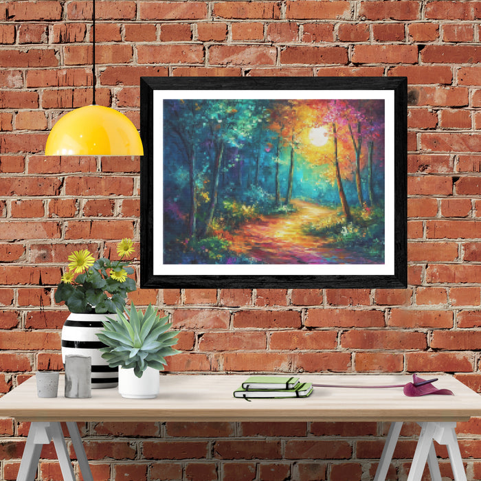 Mystical Forest Winding Path