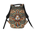 Native American Eagle Chief Anti-Theft Laptop Backpack Urban Daypack