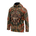 Native American Indian Wolf Art Classic Windbreaker Jacket