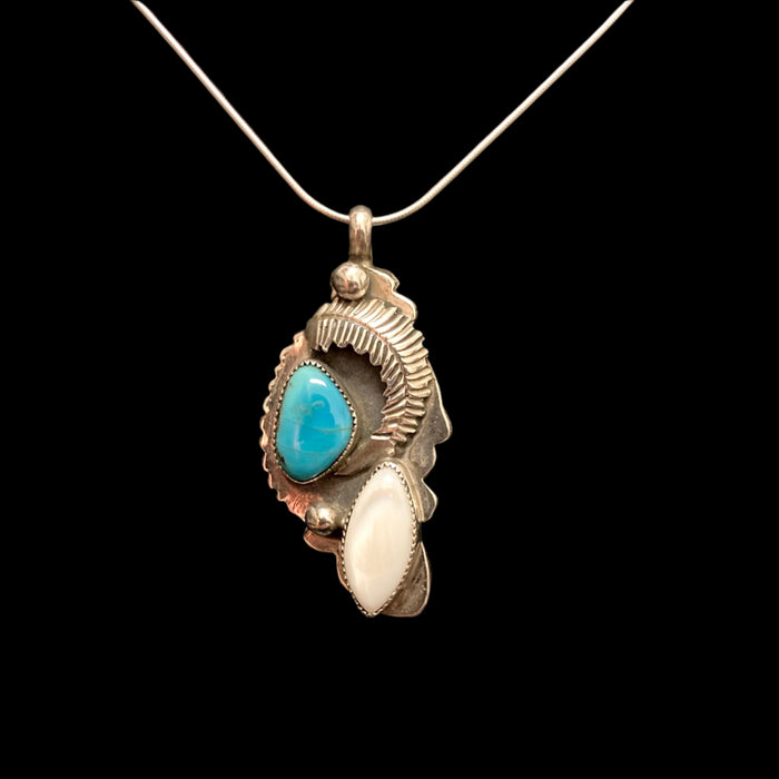 Navajo Twin Side Necklace
