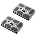 NEEWER 2 Packs PU-60 60mm Universal Quick Shoe Plate