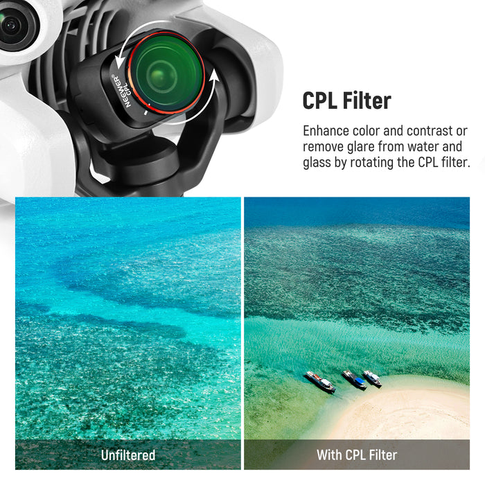 NEEWER 8 Pack ND Filters Set for Mini 4 Pro