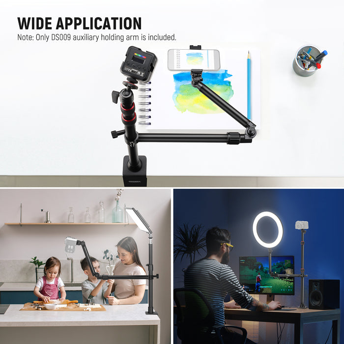Scenarios for NEEWER DS009 Overhead Camera Mount Arm