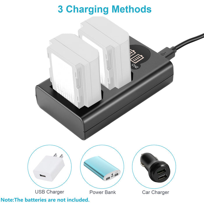 NEEWER Dual Charger for Sony NP-FZ100