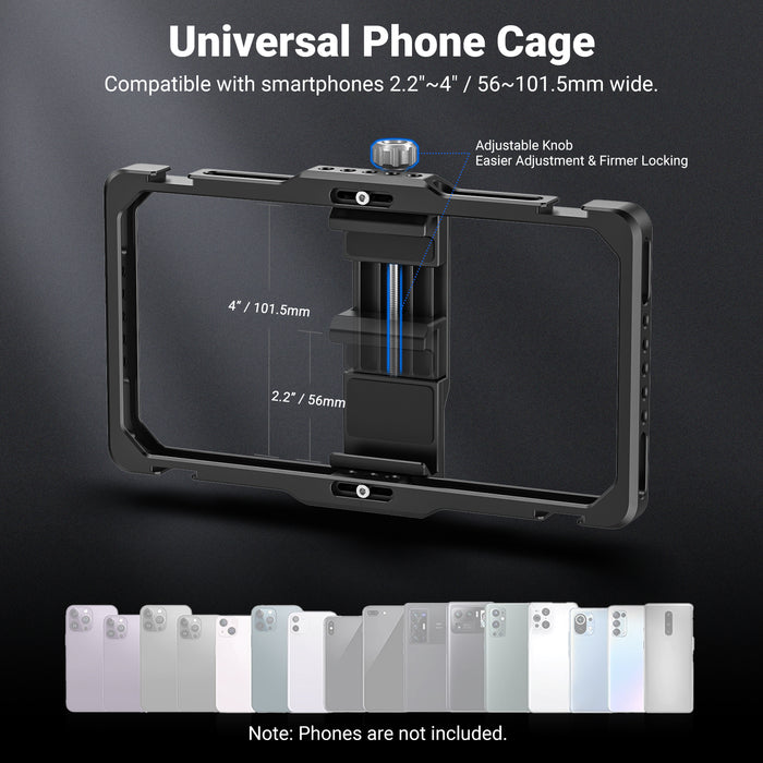 NEEWER PA009 Upgraded Phone Cage