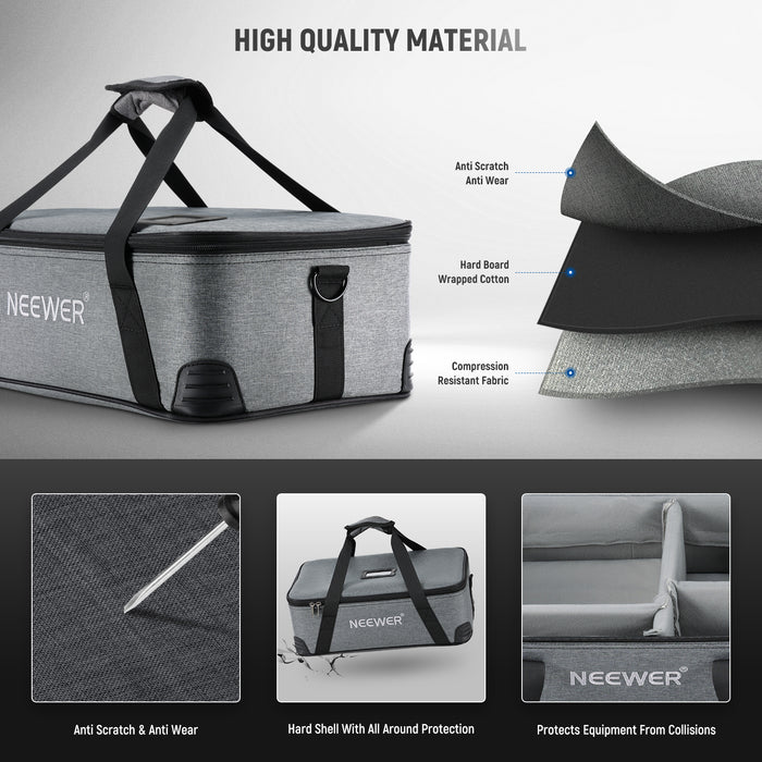 NEEWER PB5 Carrying Bag for Flash is made of high quality material.