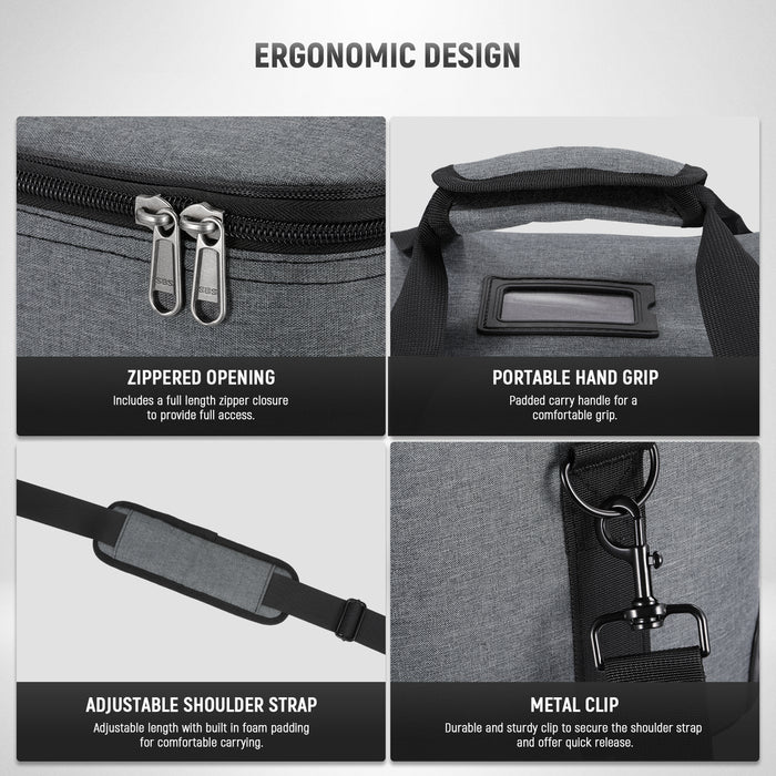 NEEWER PB5 Carrying Bag for Flash features ergonomic designs.