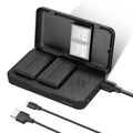 NEEWER Replacement Battery and Charger Set for Canon LP-E6/LP-E6N