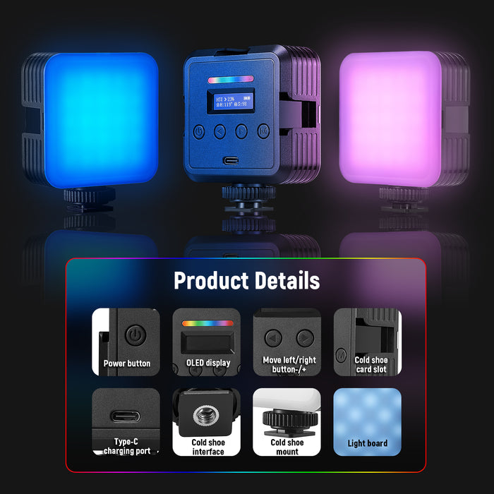 Product details of the NEEWER RGB61 Professional RGB LED Video Light