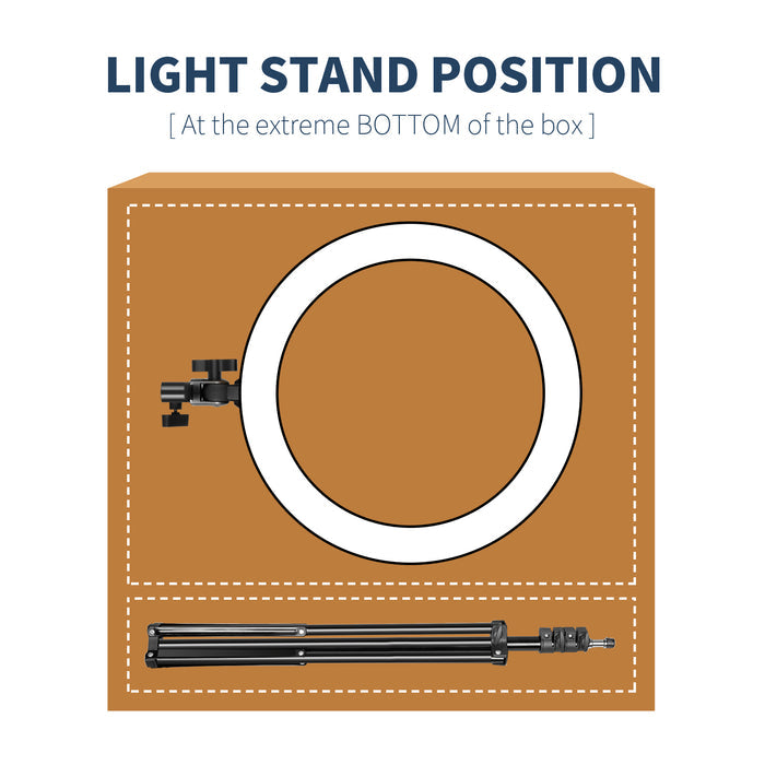 Light stand position