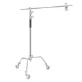 NEEWER SC330W C Stand With 3 Swivel Caster Wheels