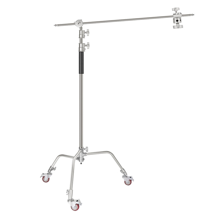 NEEWER SC330W C Stand With 3 Swivel Caster Wheels