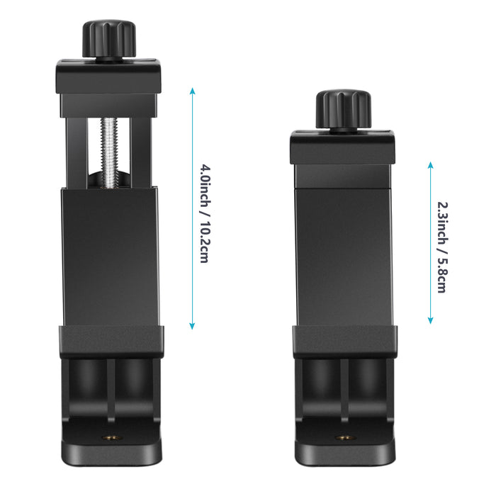 NEEWER Smartphone Holder Vertical Bracket with 1/4-inch Tripod Mount