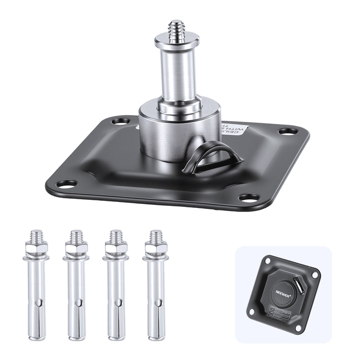 NEEWER ST-NA-9 Square Ceiling Mount with 1/4" thread