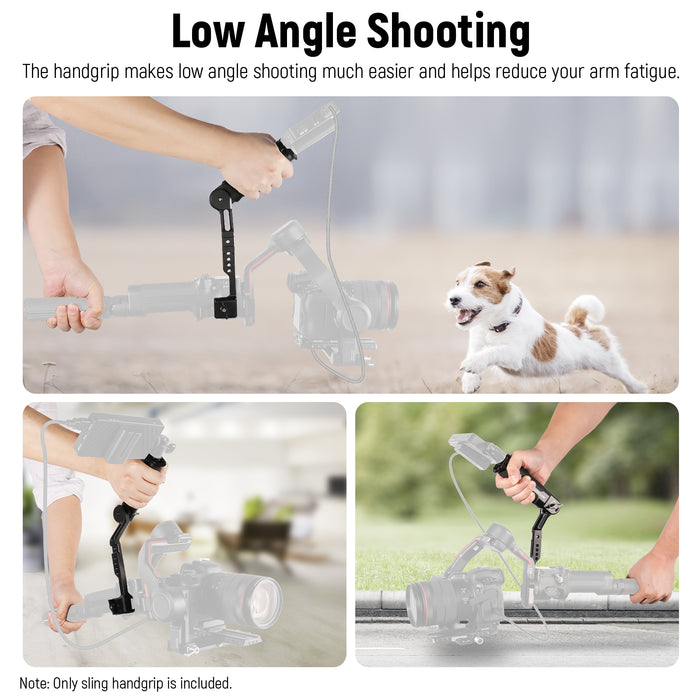 NEEWER ST49 Gimbal Sling Handgrip for DJI Ronin RS4 RS3 Mini RS 3 Pro RS 2 RSC 2