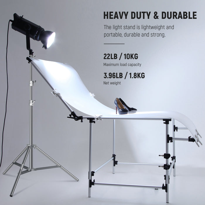 Load Capacity of the NEEWER Stainless Steel Adjustable Light Stand