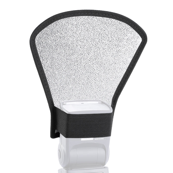 NEEWER Two-Sides Flash Diffuser Silver/White Reflector
