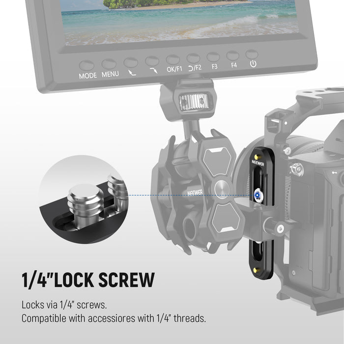 NEEWER UA007/UA022 Quick Release Mini NATO Rail