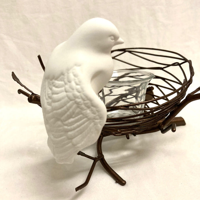 Nesting Sparrow Tealight
