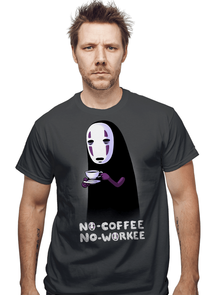 Secret_Shirts No Face, No Coffee