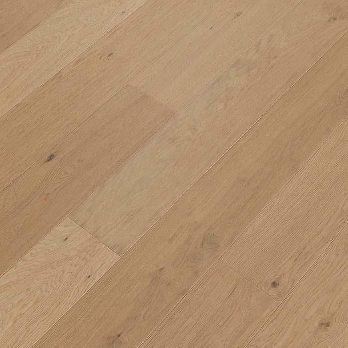 Nordic Plank 9.5in White Oak Engineered Hardwood Collection in Tundra Wheat