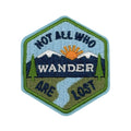Not All Who Wander Are Lost | Velcro or Iron-On Patches For Pets