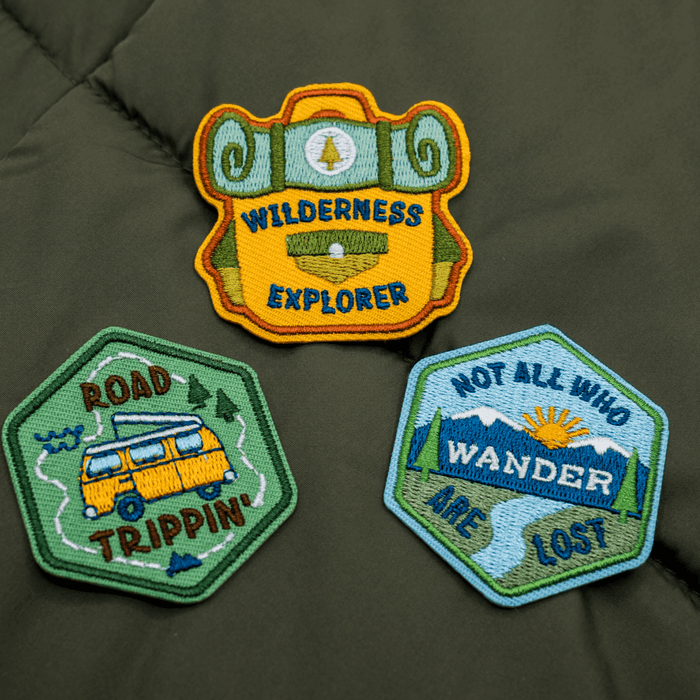 Not All Who Wander Are Lost | Velcro or Iron-On Patches For Pets