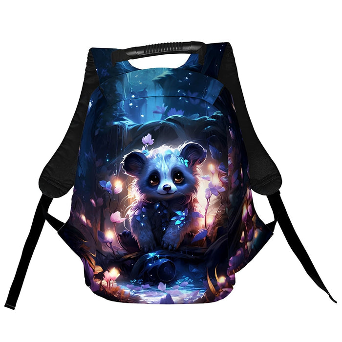 Panda Fairytale Forest Anti-Theft Laptop Backpack – Urban Travel Bag