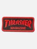 Parche Thrasher Skate Magazine Negro Rojo