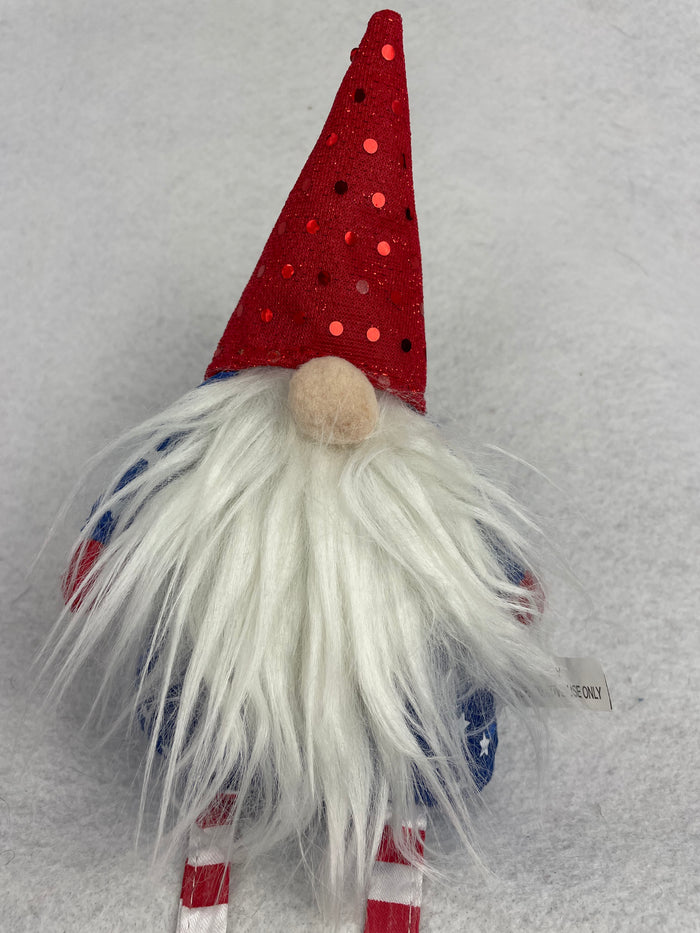 Patriotic Gnome With Long Legs