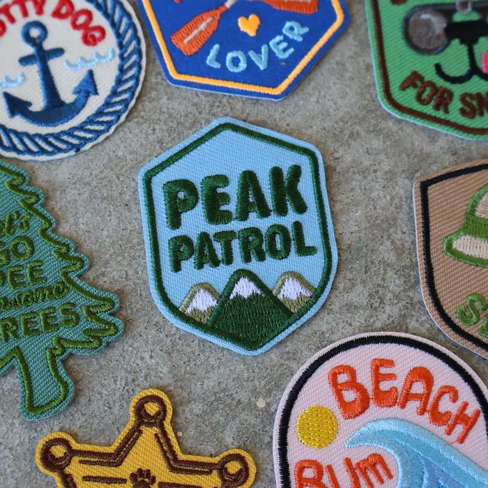 Peak Patrol  | Velcro or Iron-On Patch for Pets