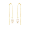 Pearl Threader Earrings