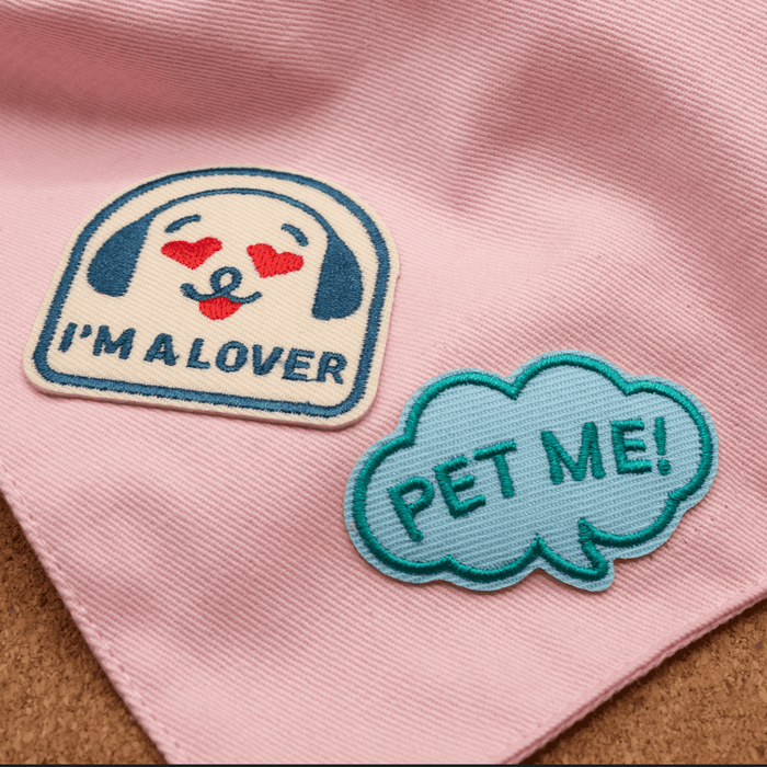 Pet Me! | Velcro or Iron-On Patches For Pets