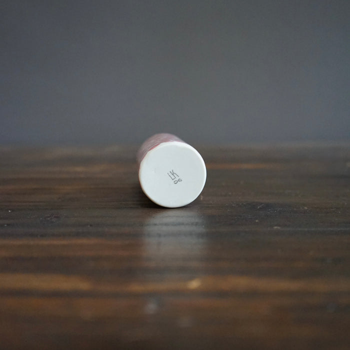Pink Dots Cylinder Shot Cup #LK737D