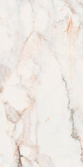 Pisa Gold Polished 18x36 Marble Look Porcelain Tile
